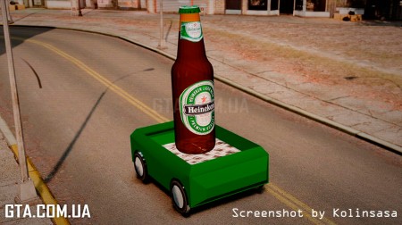 Тележка с пивом Heineken